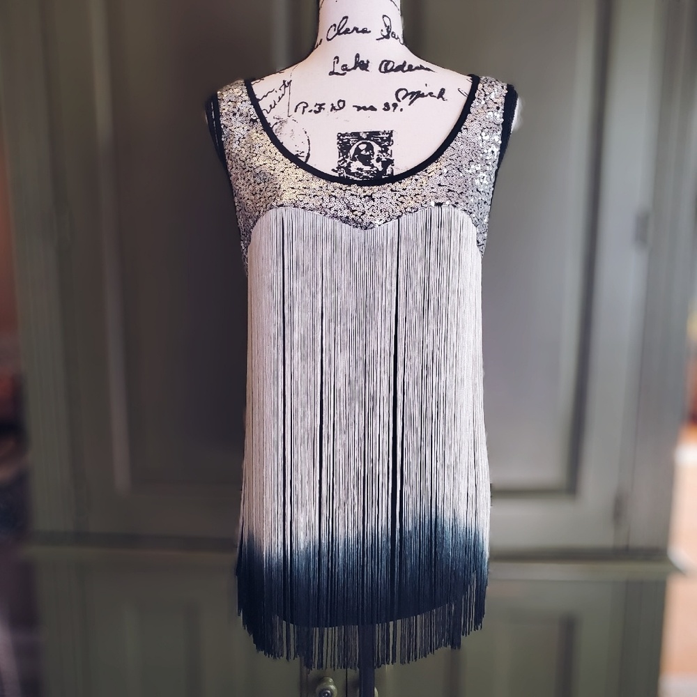 Ombre Tassel Tank